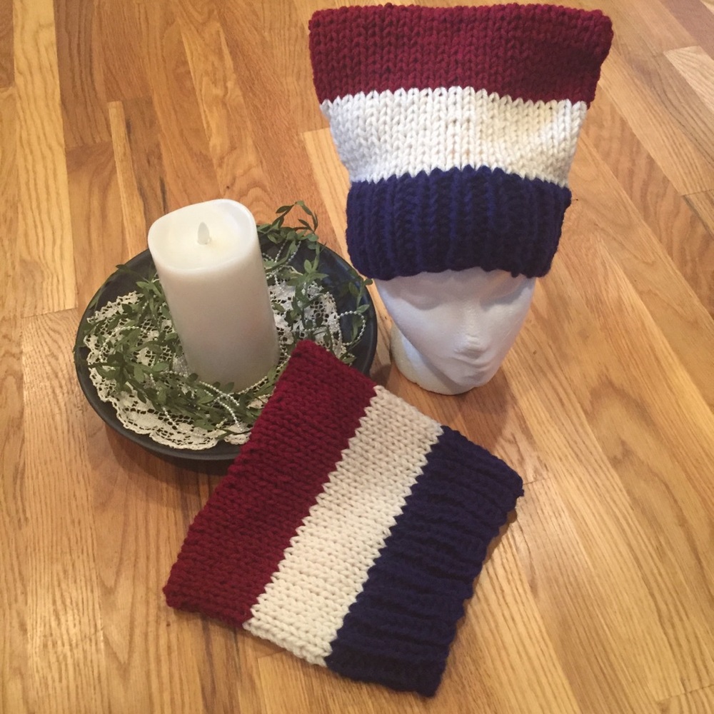 ‘His and Her’ Winter Olympic inspired Hats